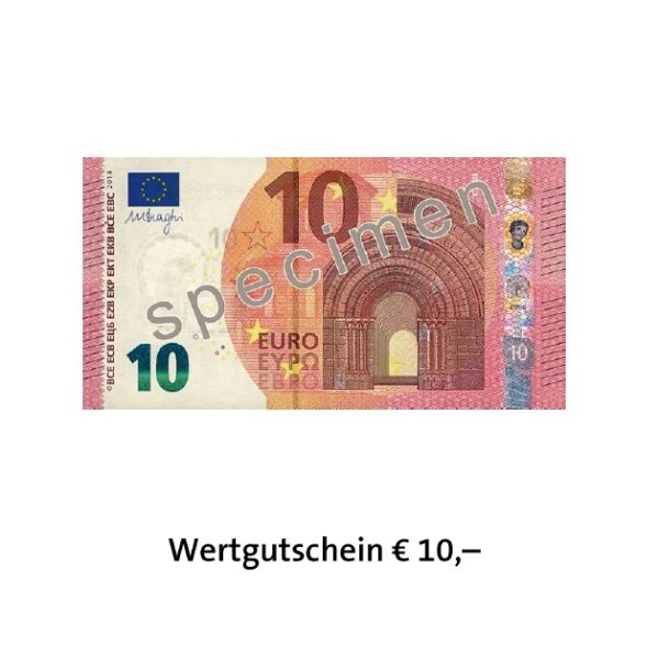 Wertgutschein € 10,–