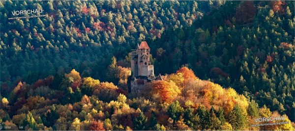 Wandbild »Burg Berwartstein«