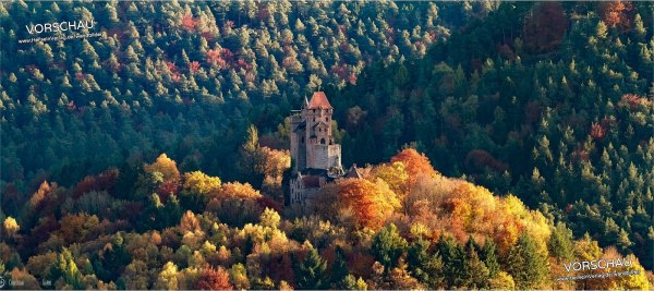 Wandbild »Burg Berwartstein«